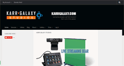 Desktop Screenshot of karrgalaxy.com